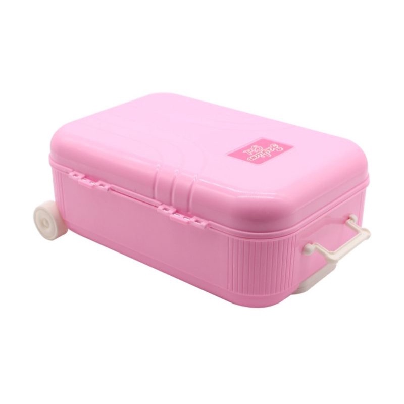 Vali trang điểm và làm móng cao cấp cho bé và búp bê, tặng kèm 1 vỉ nail sticker