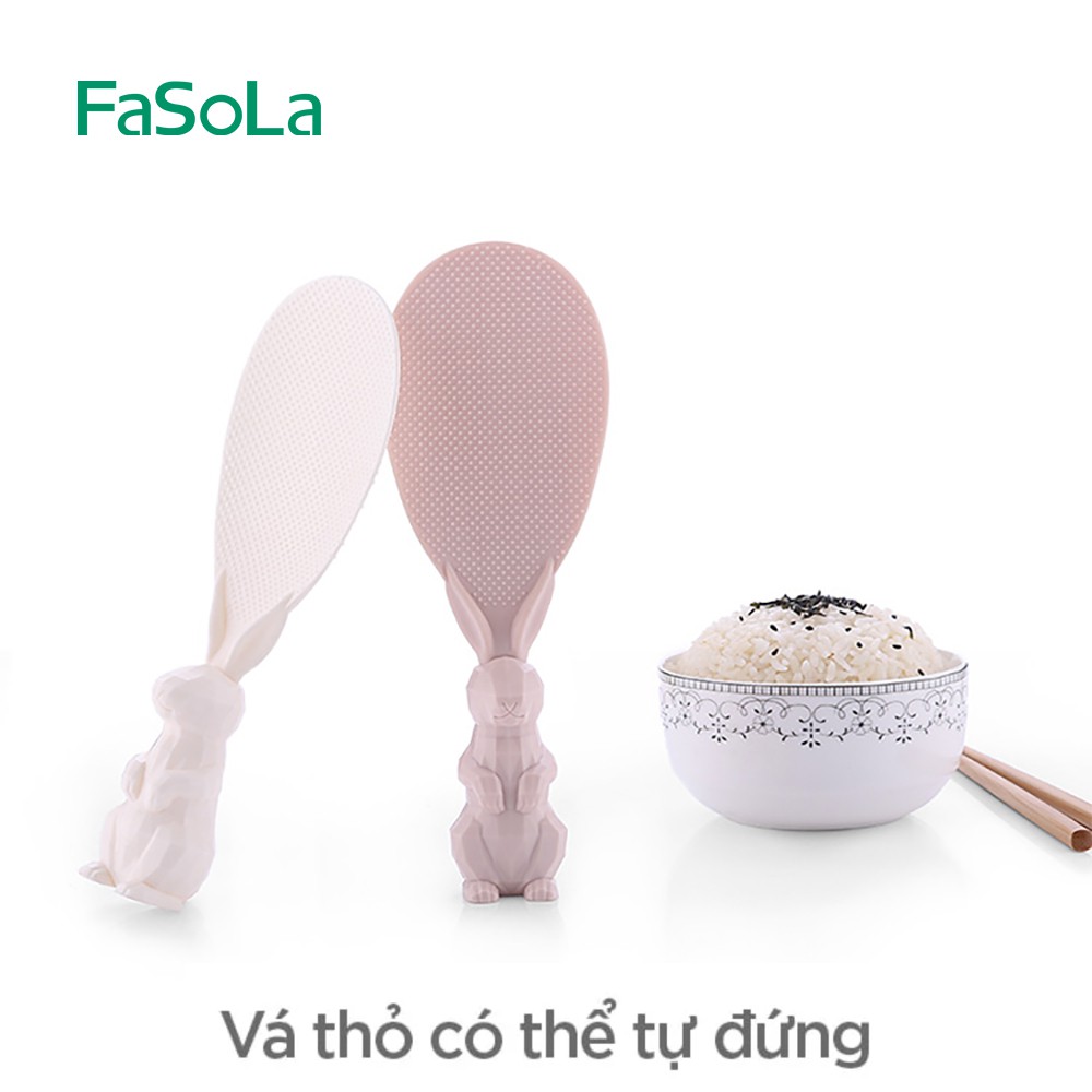 Vá xới cơm nhựa cao cấp chống dính FASOLA FSLRY-270