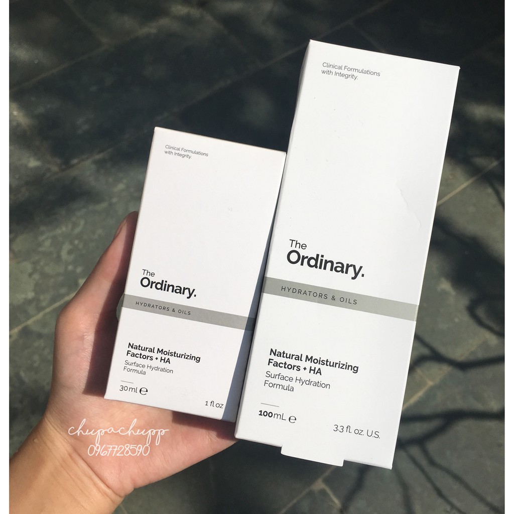 [Bill HÀN] Kem dưỡng ẩm The Ordinary Natural Moisturizing Fatctors + Hyaluronic Acid 30ml | BigBuy360 - bigbuy360.vn