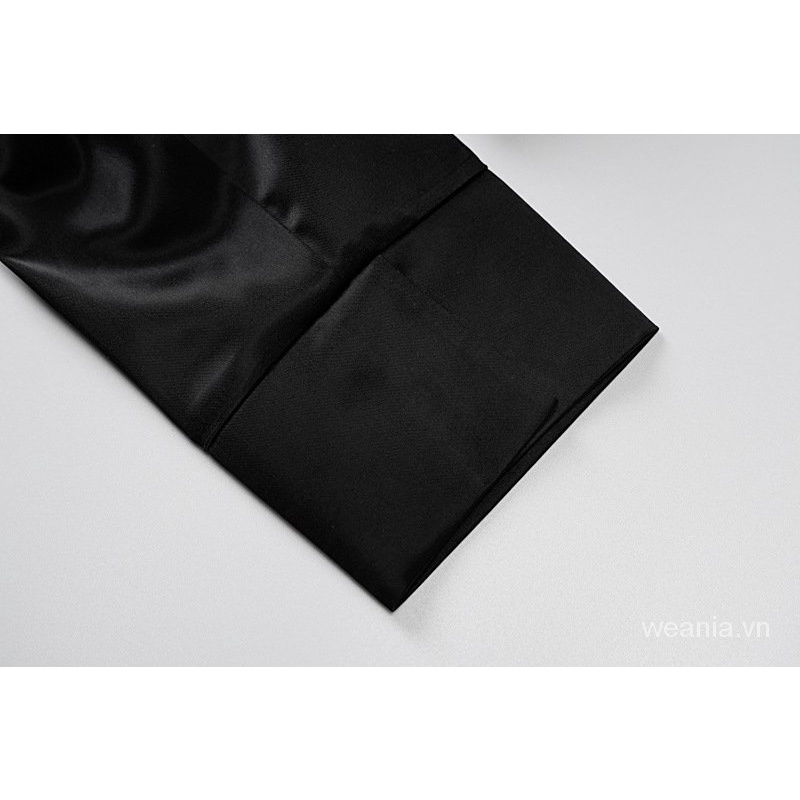 Áo kiểu nữ tay dài trễ vai thiết kế độc đáo quyến rũ thời trang