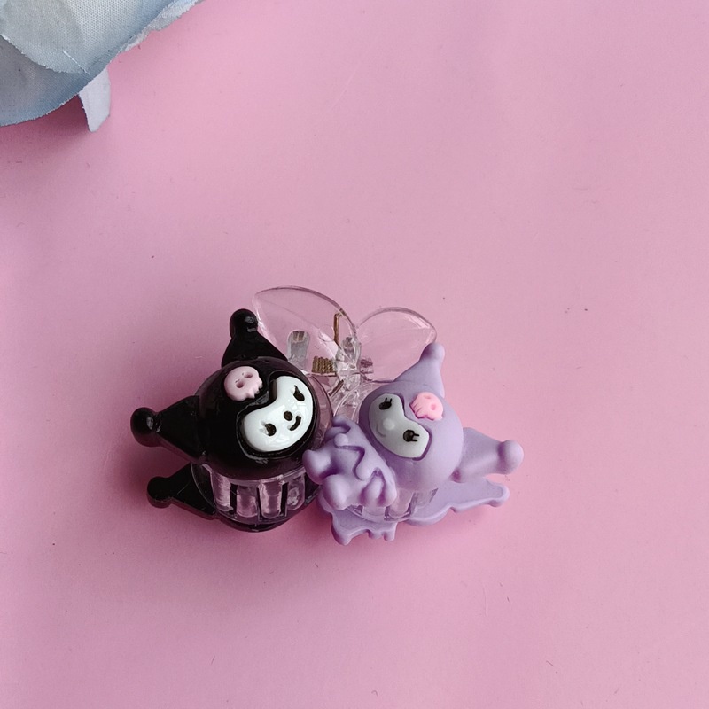 Kẹp Tóc Nhựa Hình Melody Cinnamoroll Melody Sanrio Kuromi PomPomPurin Dễ Thương Trang Trí Cho Học Sinh