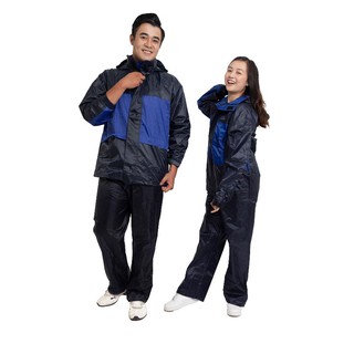 Áo mưa Minh Hạnh - Áo mưa bộ cao cấp vải dù(2 lớp)