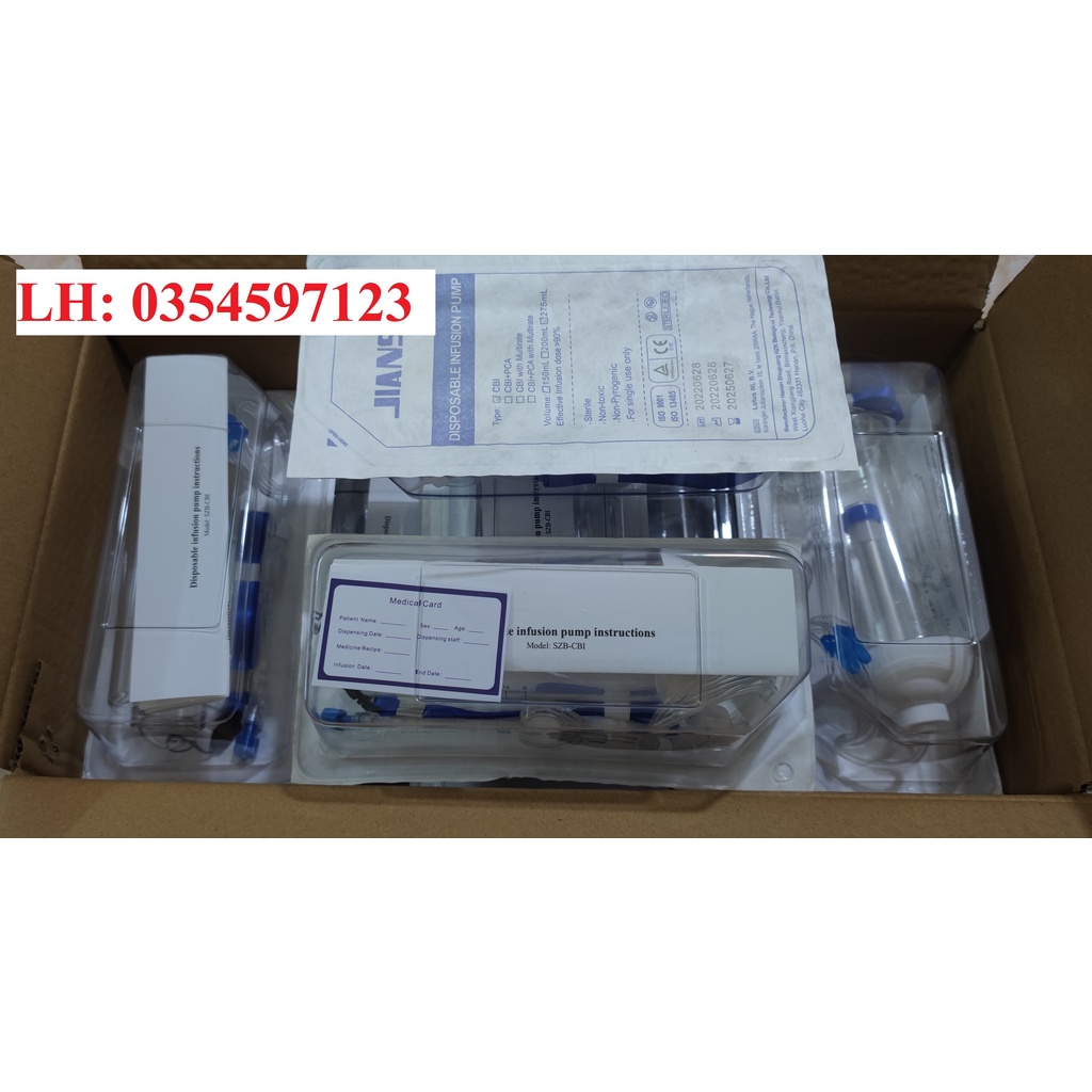 BƠM TRUYỀN DỊCH TỰ ĐỘNG DÙNG 1 LẦN | BƠM TIÊM TRUYỀN DÙNG 1 LẦN | BỘ TRUYỀN KIỂM SOÁT GIẢM ĐAU TỰ ĐỘNG