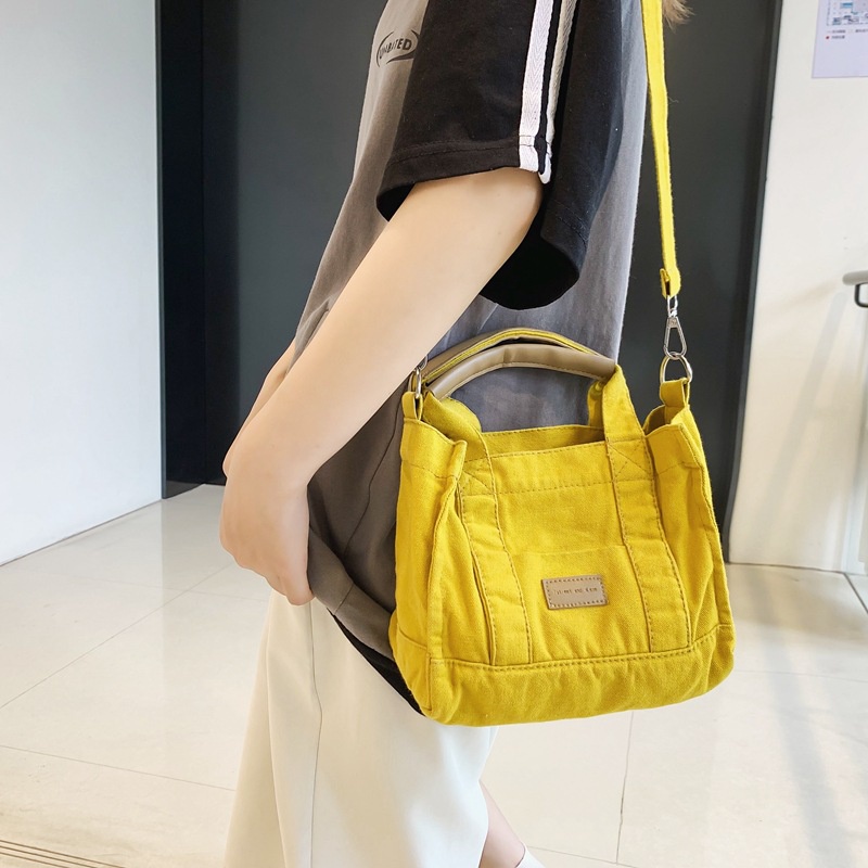 Túi Đeo Chéo Canvas Thời Trang Hàn Quốc Năng Động