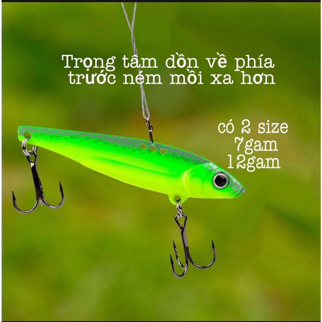 Mồi Câu Lure Cá Sắt VIB Lazer _Mồi Câu Cá Lóc_ Lure _23 S81