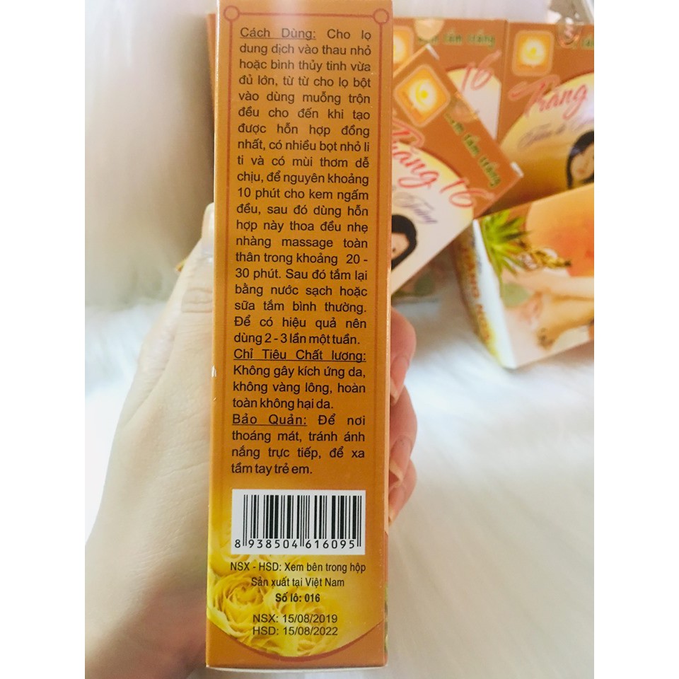 Tắm trắng TRĂNG 16 Hằng Nga 50ml, bật tone ngay | BigBuy360 - bigbuy360.vn