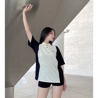 [Polo KANG] Áo Polo kẻ sọc sang trọng dành cho nam nữ Striped Polo Shirt