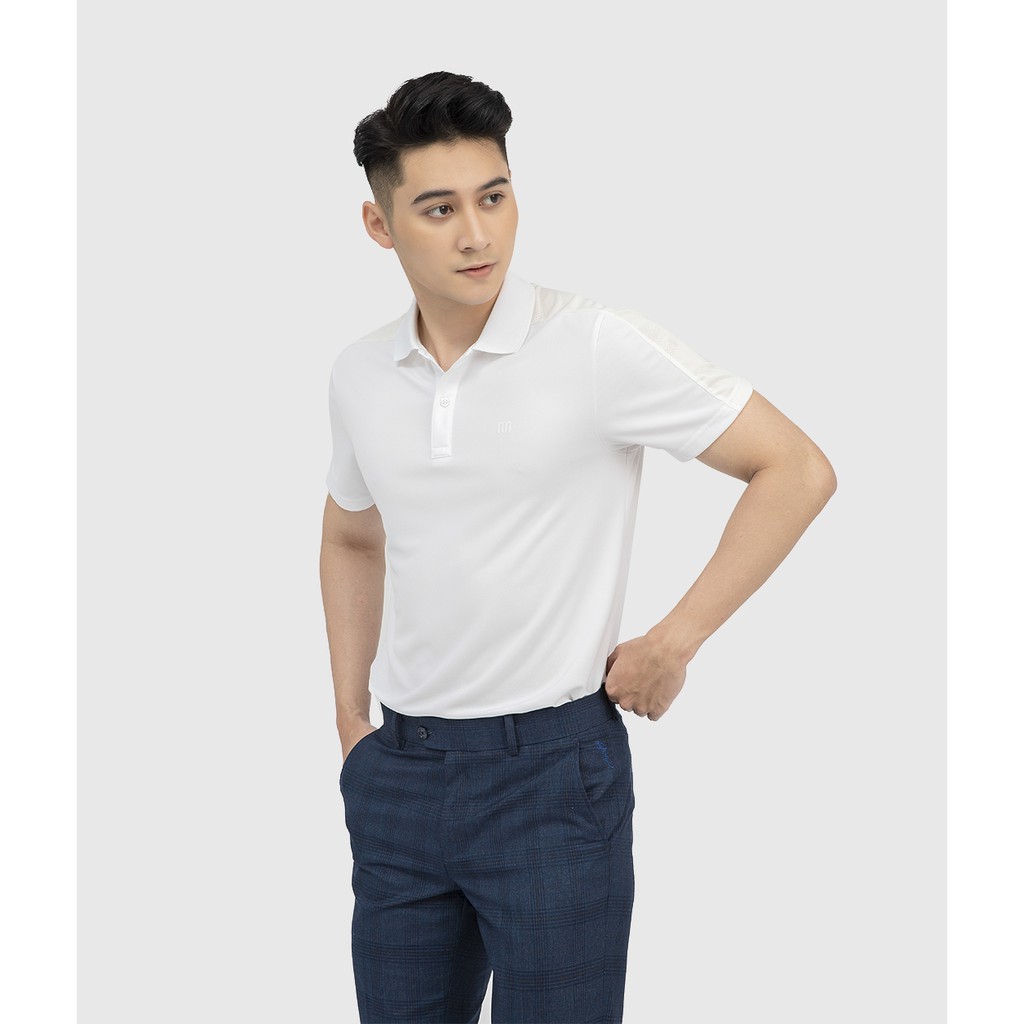 Áo polo nam INSIDEMEN màu sắc trẻ trung, chất liệu 100% Poly cao cấp co giãn thoáng mát - IPS004S1