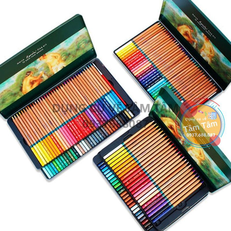 [ TÂM TÂM ]-Chì màu nước Marco Renoir 36/48 màu ( Cao cấp)-