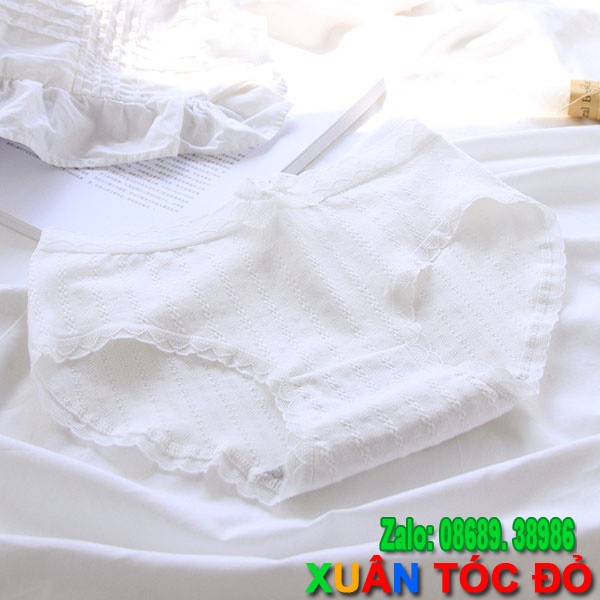 SỈ ZALO RẺ HƠN NHIỀU_ Quần Lót 5 Kiểu Nơ Màu Trắng Cực Xinh 5093 | BigBuy360 - bigbuy360.vn