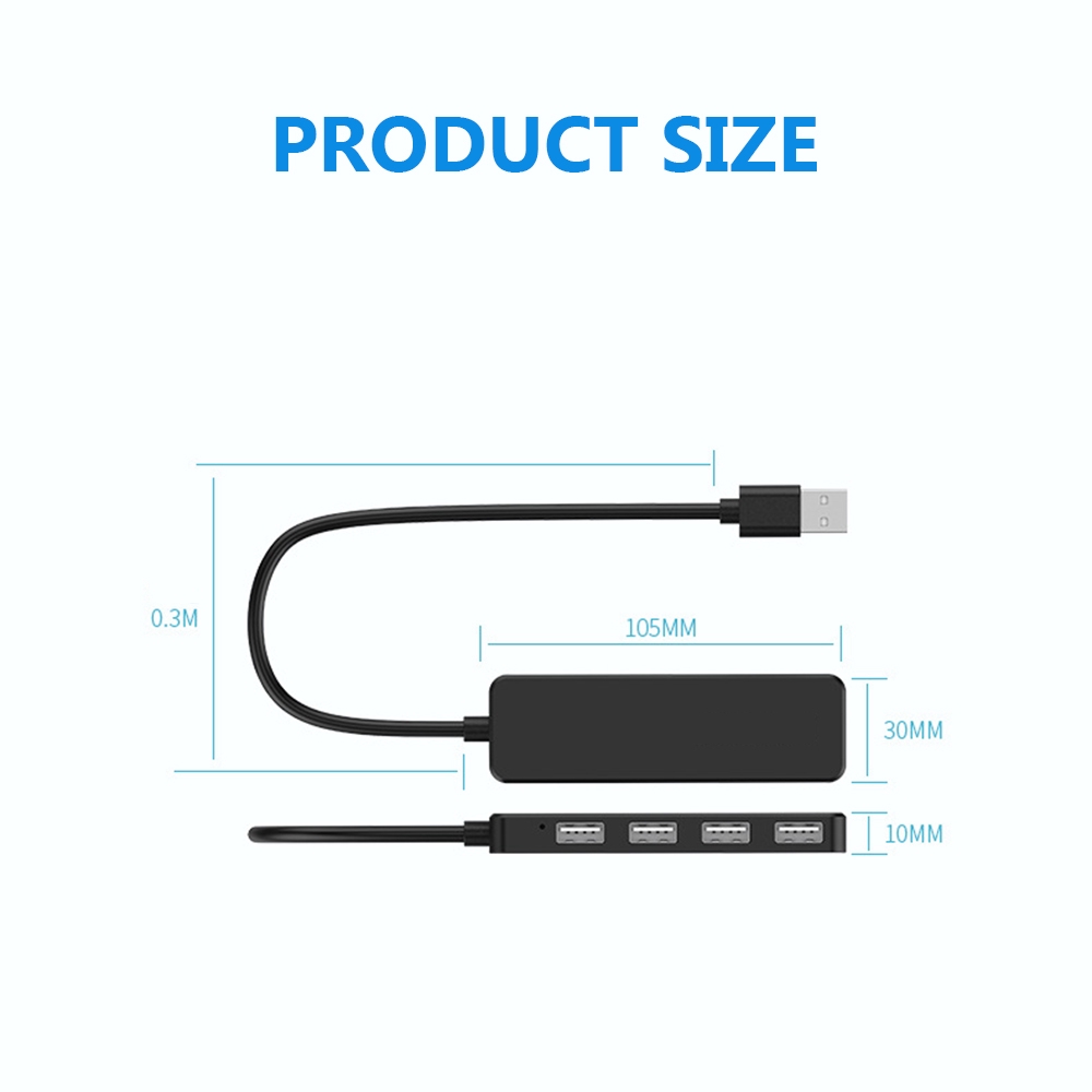 MAGIC Ultra Slim Computer Accessories High Speed 5Gbps External USB 3.0 Hub