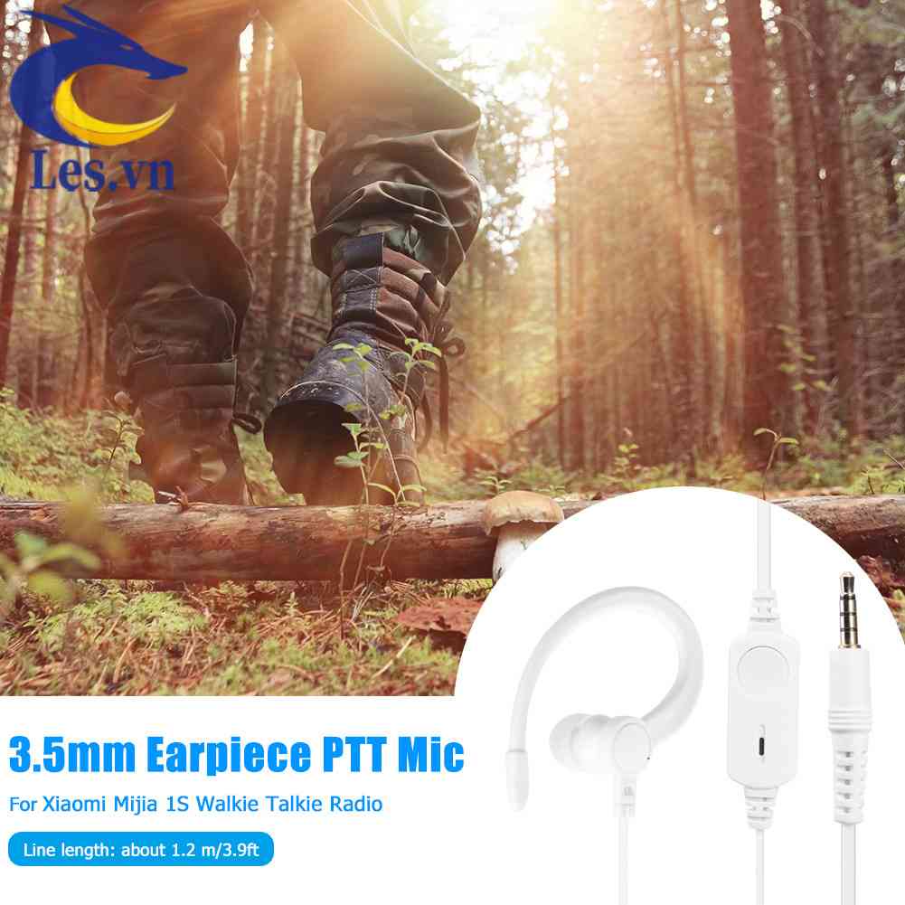 Tai Nghe Giắc Cắm 3.5mm Kèm Mic PTT Chuyên Dụng Cho Bộ Đàm Xiaomi Mijia 1S