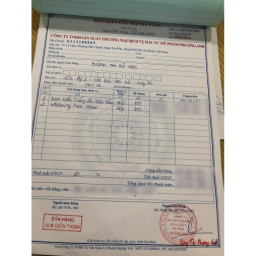 Kem FACE PHÁP A COSMETIC WHITENING CHÍNH HÃNG
