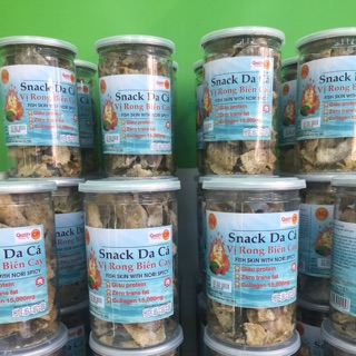 Snack da cá chiên giòn vị rong biển
