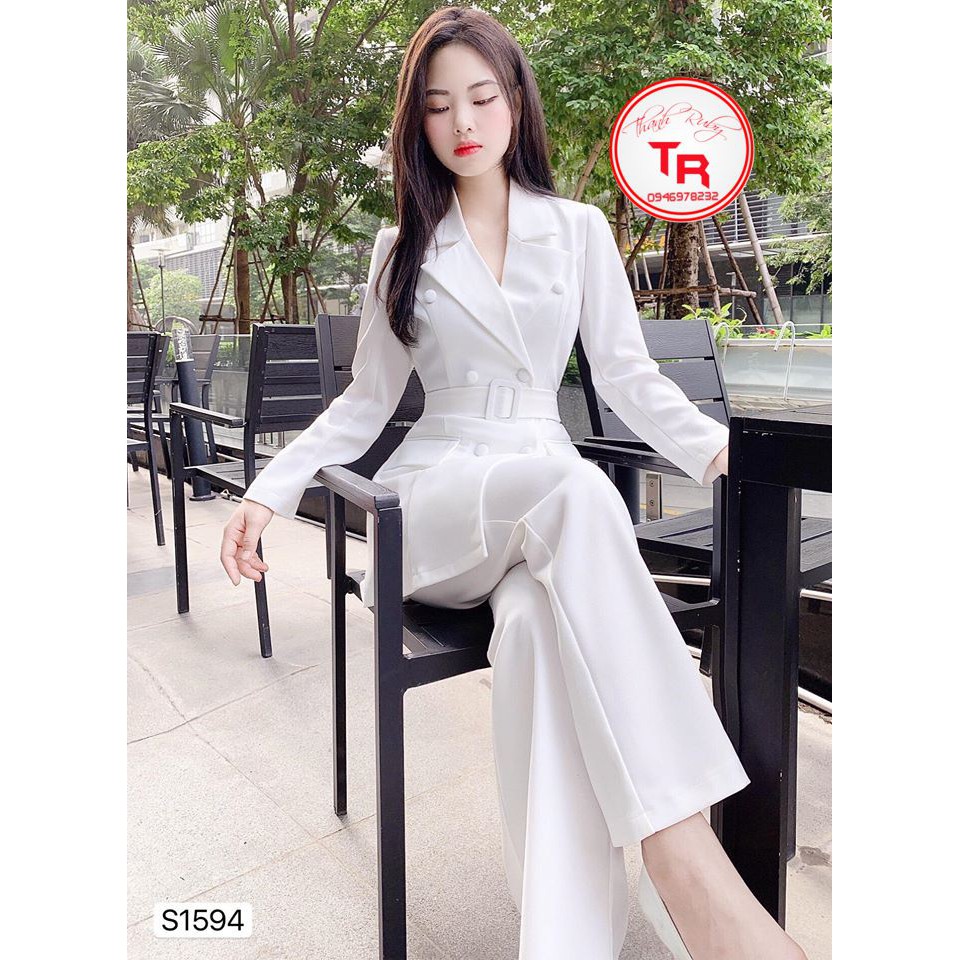 [ BIG SALE ] SET QUẦN ÁO VEST CÔNG SỞ NỮ MÀU TRẮNG - HÀNG THIẾT KẾ CAO CẤP