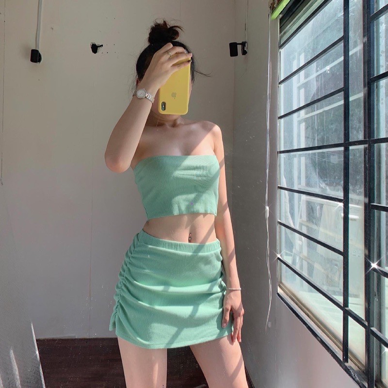 CHÂN VÁY NHÚN HÔNG | BigBuy360 - bigbuy360.vn