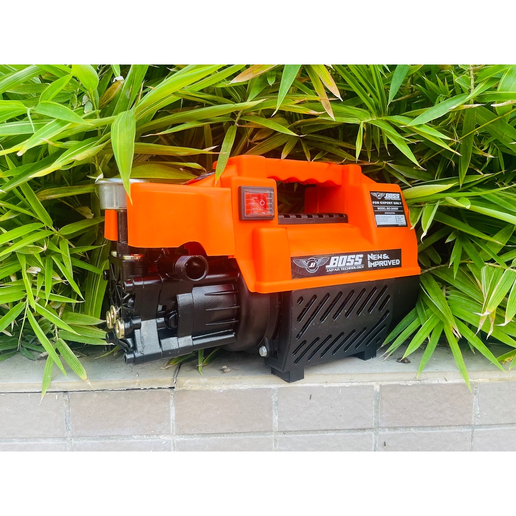 Máy rửa xe Boss 2400W, lỏi đồng 100%, chỉnh áp và không chỉnh.