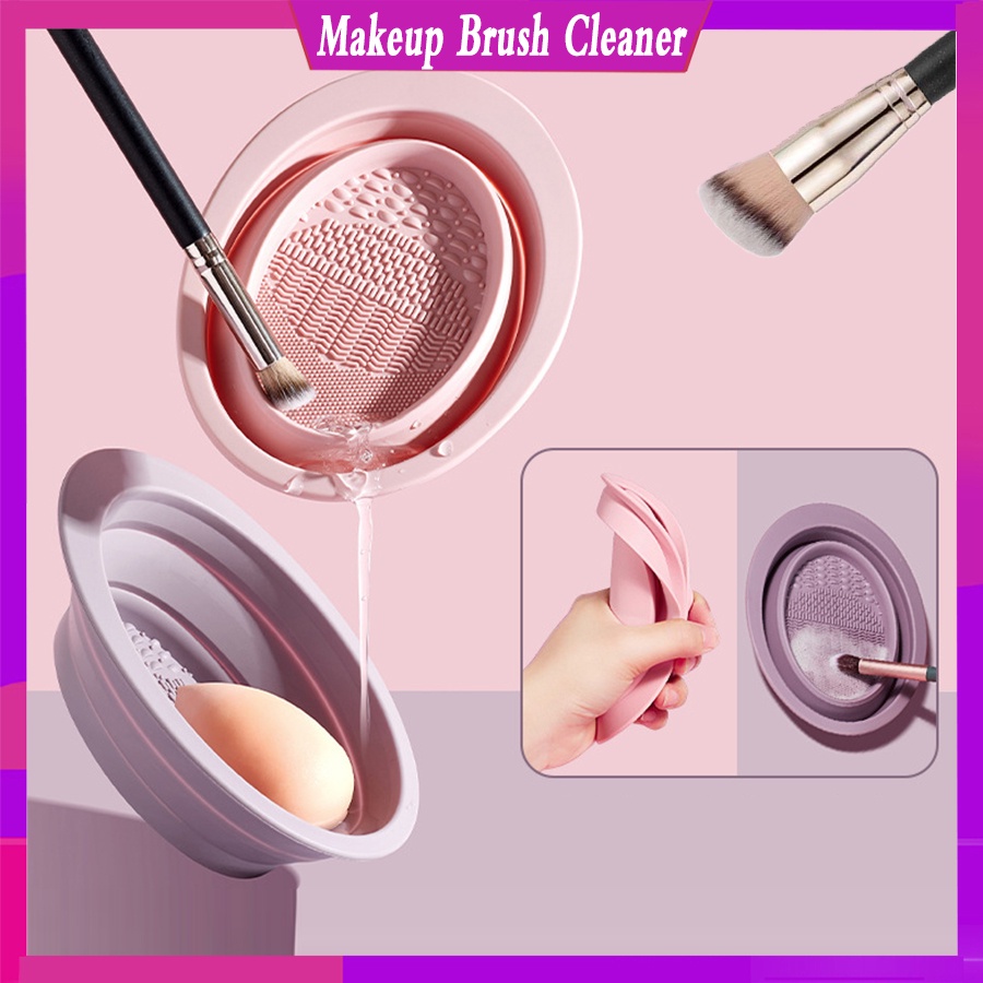 Miếng Silicone Vệ Sinh Cọ Trang Điểm Tiện Lợi