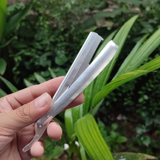Dao cạo lông mặt- cạo râu cán nhôm