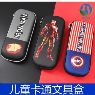 Hộp bút 2 ngăn lớn phong cách anime tiện dụng