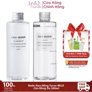 Nước Hoa Hồng Toner MUJI Cân Bằng Da 200ml