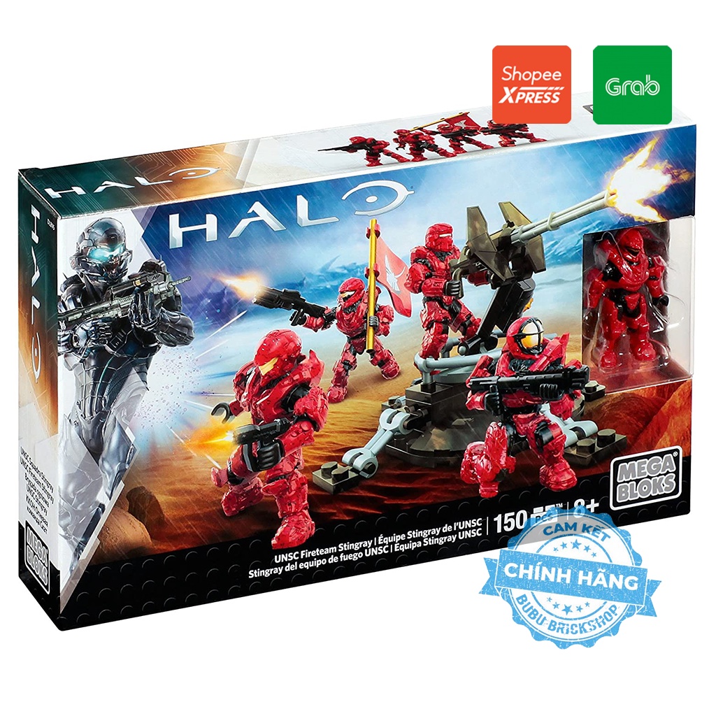Mega Bloks Halo - UNSC Fireteam Stingray - Bộ xếp hình Mega Bloks