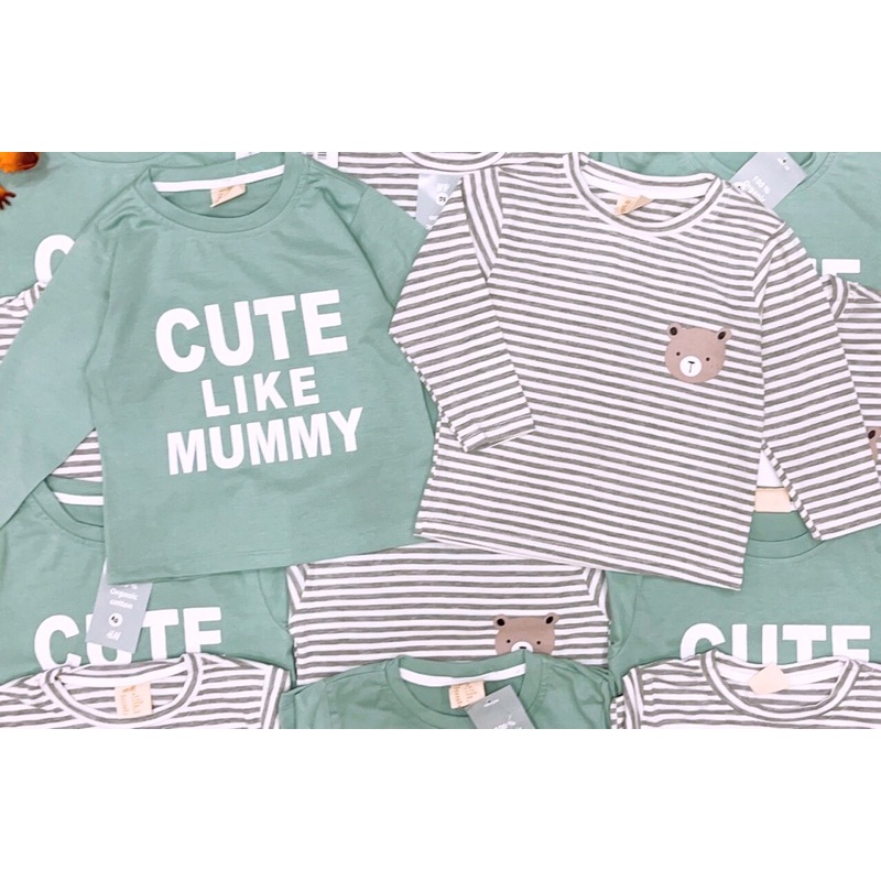 Set 2 bộ cotton CUTE dành cho bé