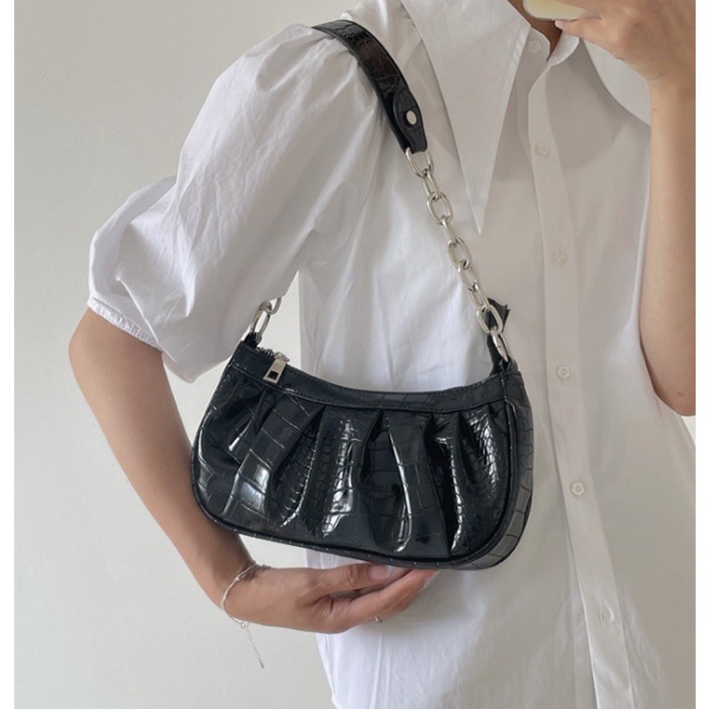 Túi đeo chéo nữ, túi đeo vai da rắn thời trang cực xinh