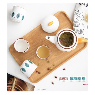 Bộ uống trà sứ kute
