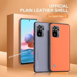  Ốp Điện Thoại Da Khung Silicon Cứng Chống Sốc Cho Xiaomi Redmi Note 10 Pro 4G 5G Redmi10 10s Note10 2022 