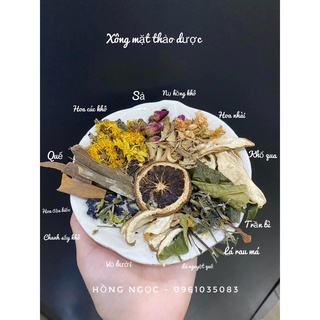 Combo thuốc dưỡng + xông mặt + bột đắp mặt