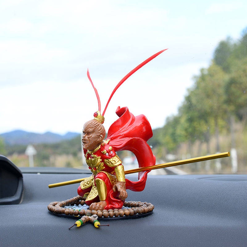 Phụ Kiện Trang Trí Nội Thất Xe Hơi Hình Phật Chiến Đấu Qi Tian Da Sheng Sun Wukong