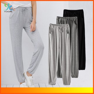 Quần mặc nhà, tập thể thao nữ chất thun co dãn 4 chiều cực đẹp