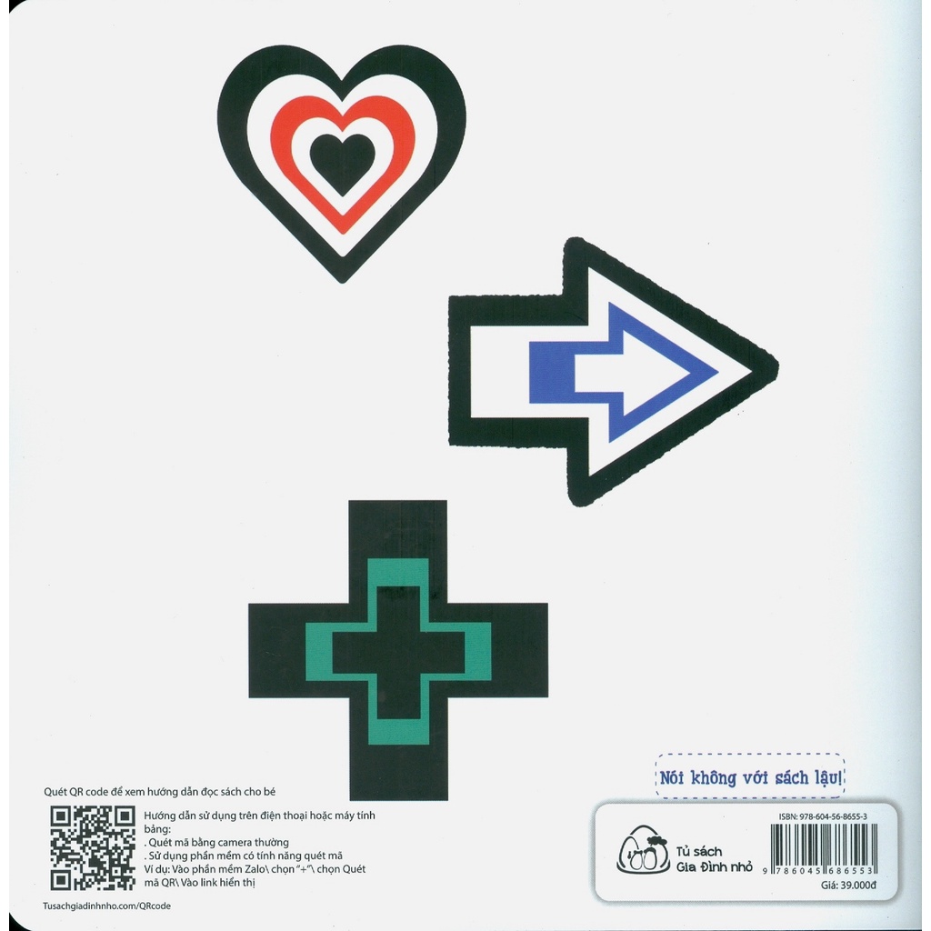 Sách Ehon Kích Thích Thị Giác - Xin Chào Các Bạn Hình Khối!