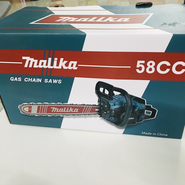 Máy cưa xích Malika 58cc công nghệ nhật bản