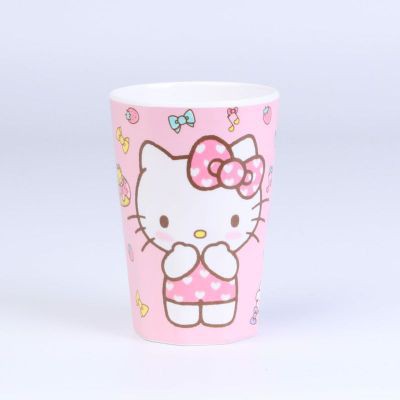 Cốc nhựa 350ml Hello Kitty KT069