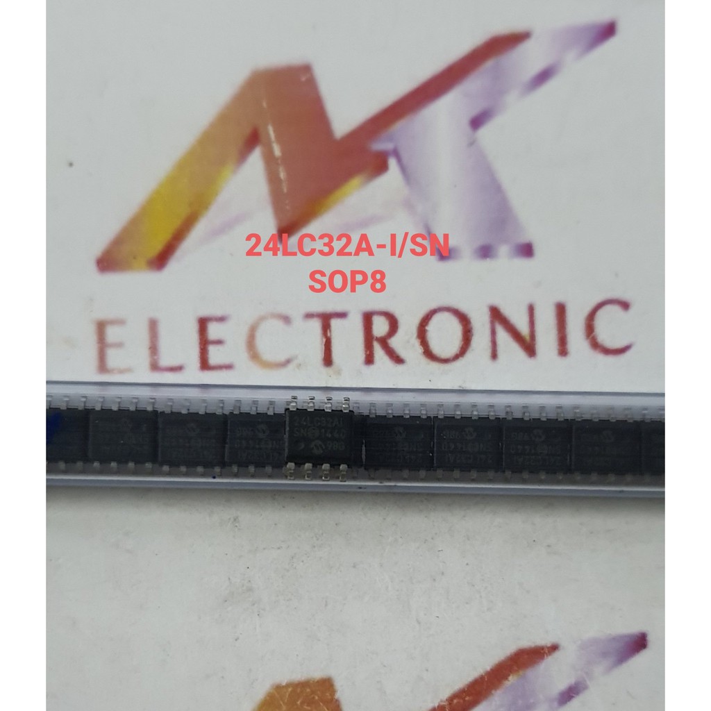 IC 24LC32A-I/SN 24LC32A 24LC32 SOP8 Chính hãng Microchip mới % (Con)