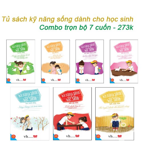 Sách - Kỹ Năng Sống Dành Cho Học Sinh (Trọn bộ 7 cuốn)