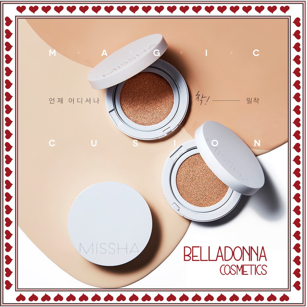 [Auth] Phấn Nước Kiềm Dầu Missha M Magic Cushion Cover Lasting SPF50+