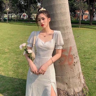 Đầm váy freesize bi rối nhúng ngực