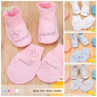 Set bao tay bao chân Uala&rogo -4 màu