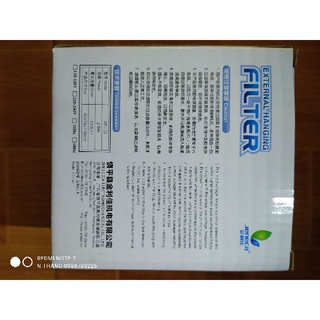 Lọc thác jeneca xp-03- lọc nước hồ cá- có kèm hút mặt