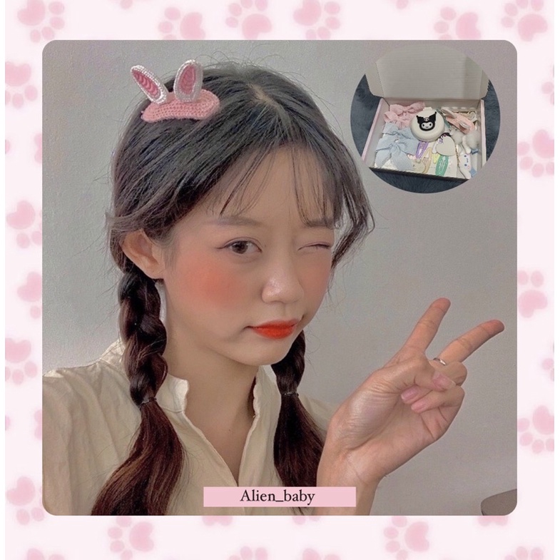 Kẹp tóc hình thú đáng yêu cho bạn nữ