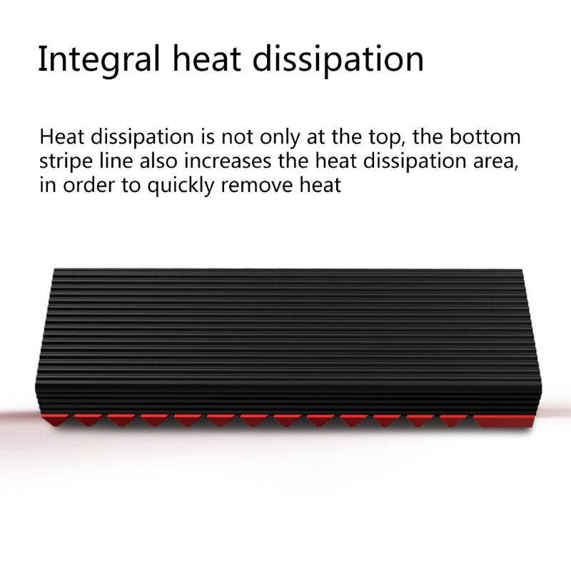 Bộ Tản Nhiệt Ổ Cứng Lidu1 M2-3 M.2 2280 Ssd Bằng Nhôm Cho Máy Tính Bàn