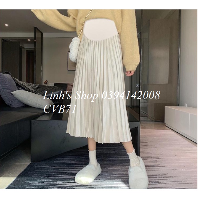 Chân Váy Bầu DIỆN LỄ TẾT CỰC XINH CVB71
