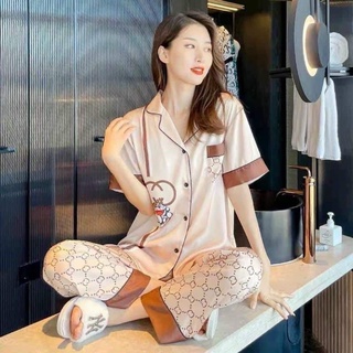 ĐỒ BỘ NỮ ĐỒ BỘ MẶC NHÀ LỤA QUẢNG CHÂU CAO CẤP