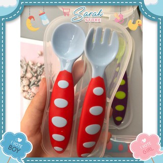 Sét 2 thìa Cánh cam ăn dặm cho bé