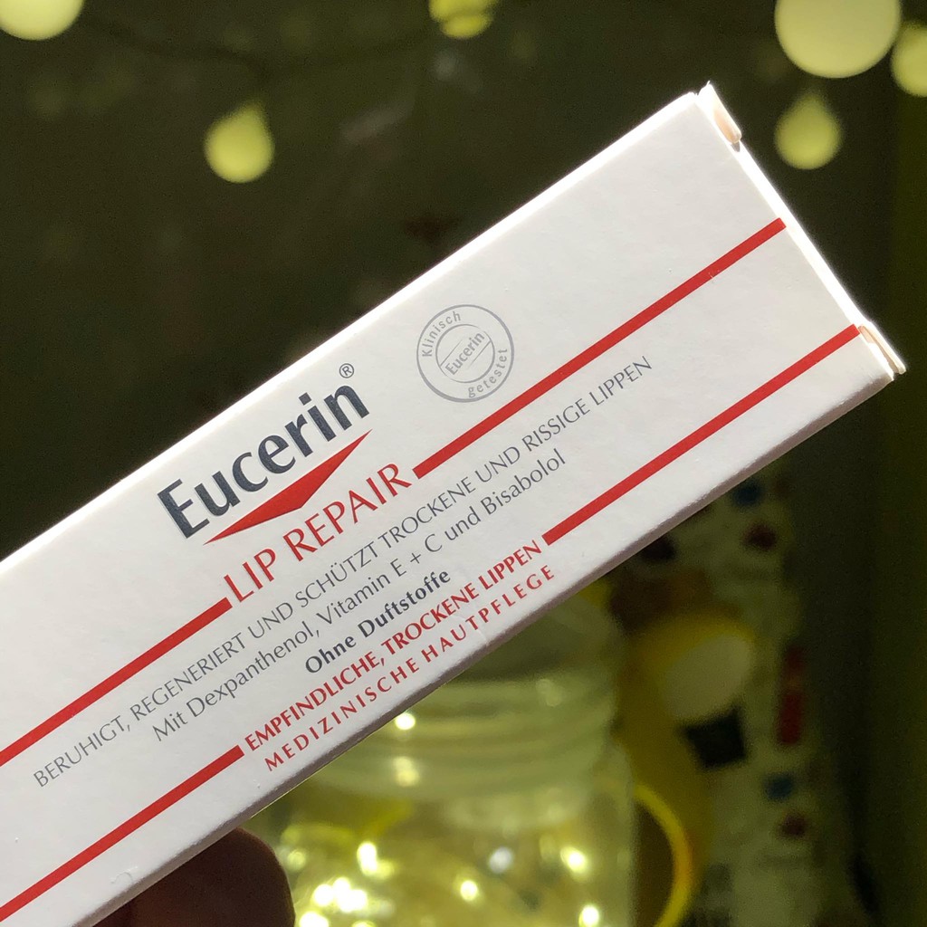 Son dưỡng EUCERIN mờ thâm môi dưỡng ẩm khôi phục môi khô