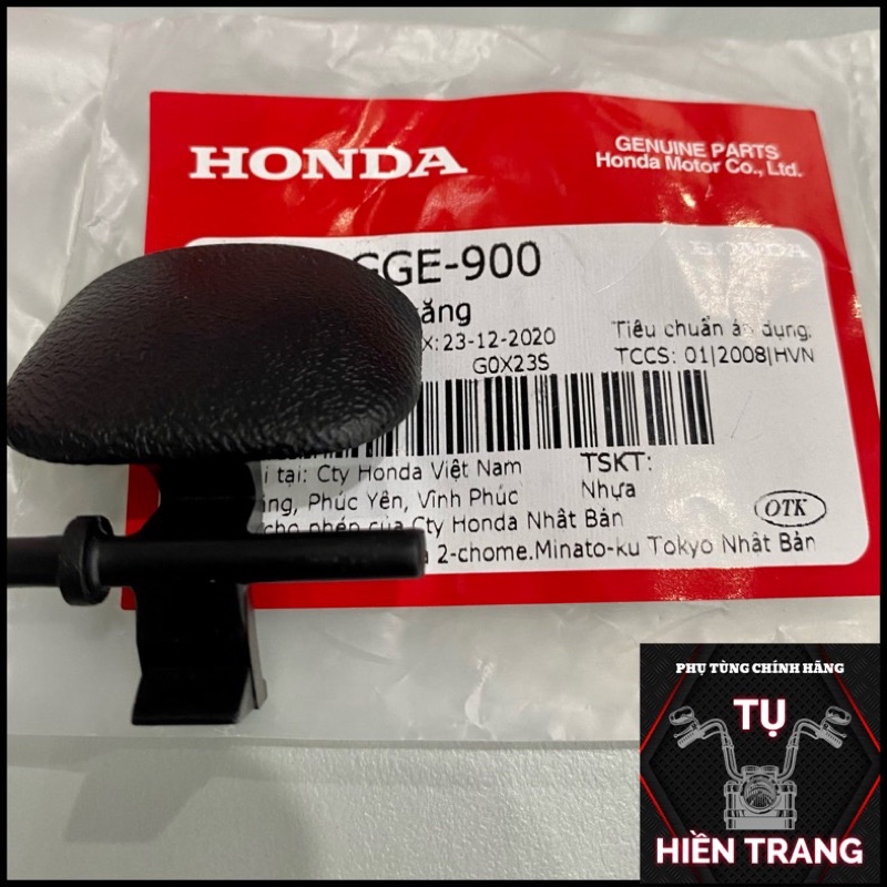 NÚM NẮP BÌNH XĂNG/NÚM NẮP NHỰA ĐEN BÌNH XĂNG ZIN LEAD 110cc 2009-2013 CHÍNH HÃNG HONDA