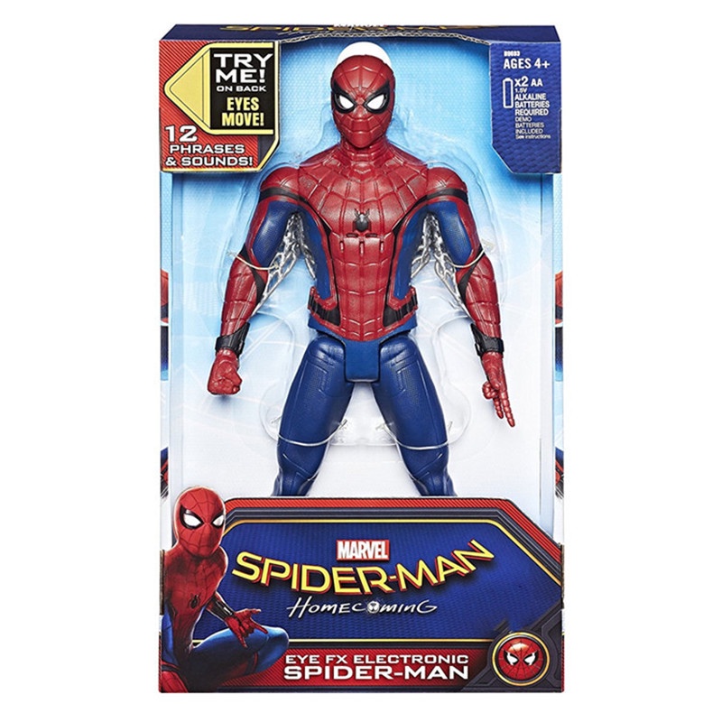 DISNEY Mô Hình Đồ Chơi Nhân Vật Người Nhện 29CM Bằng PVC Có Thể Tháo Rời